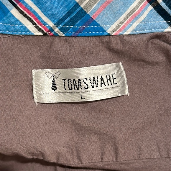 TOMSWARE Gray long sleeve shirt - Picture 1 of 5